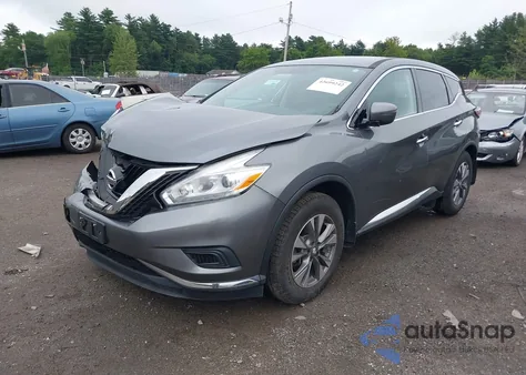 2017 Nissan Murano S z USA, uszkodzony, nr VIN 5N1AZ2MH6HN204415